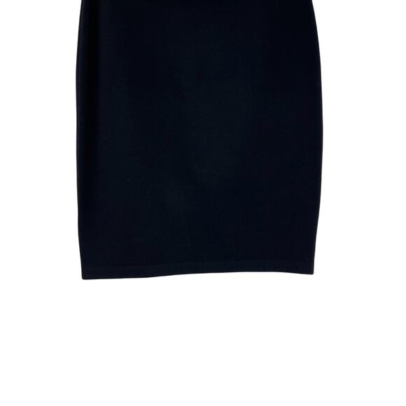 St. John Basics Skirt Santana Knit Pencil Pull-On Black Size US 10 - Picture 7 of 9
